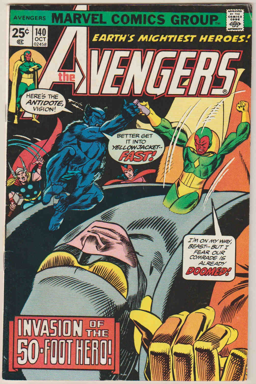 avengers_140 Avengers #140