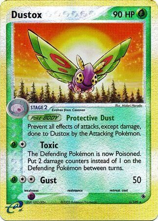 Dustox - 6/109 - Reverse Holo - EN