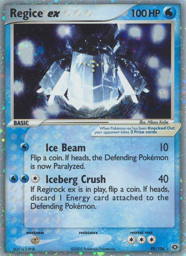 Regice ex - 98/106 - EN Regice ex - 98/106 - EN