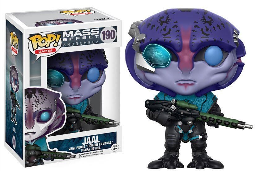 Mass Effect Andromeda POP! Games Vinyl Figur Jaal 9 cm