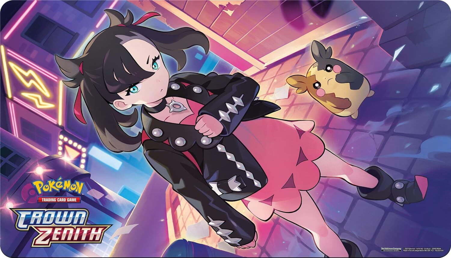 Pokémon Marnie & Morpeko Crown Zenith - Spielmatte Pokémon Marnie & Morpeko Crown Zenith - Spielmatte