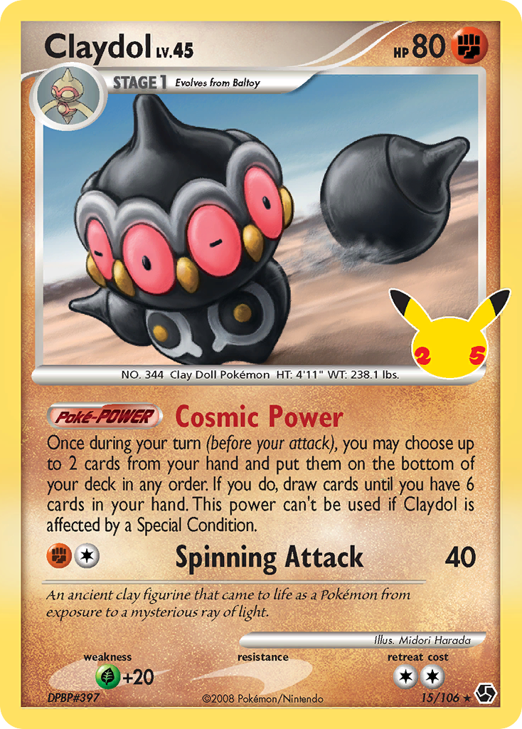 Claydol - 15/106 - EN