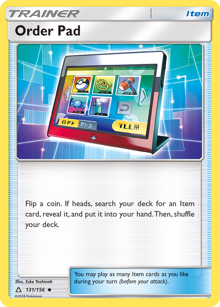 Order Pad - 131/156 - EN Order Pad - 131/156 - EN