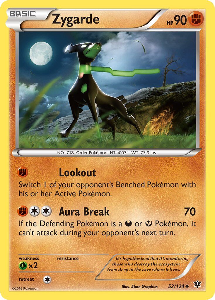 Zygarde - 52/124 - EN