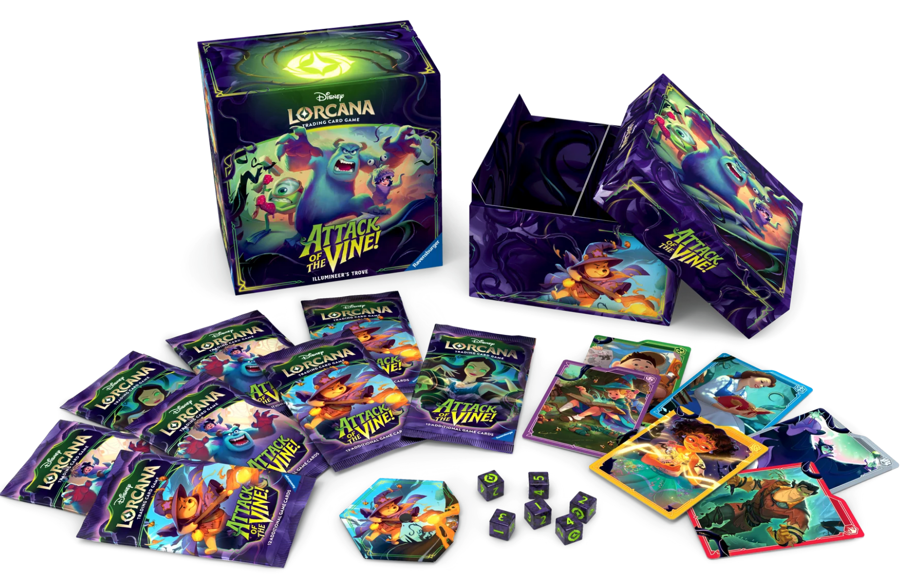 Disney Lorcana 13: Attack of The Vine! Illumineer's Trove Pack - EN