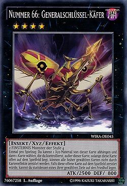 Nummer 66: Generalschlüssel-Käfer - Yu-Gi-Oh!