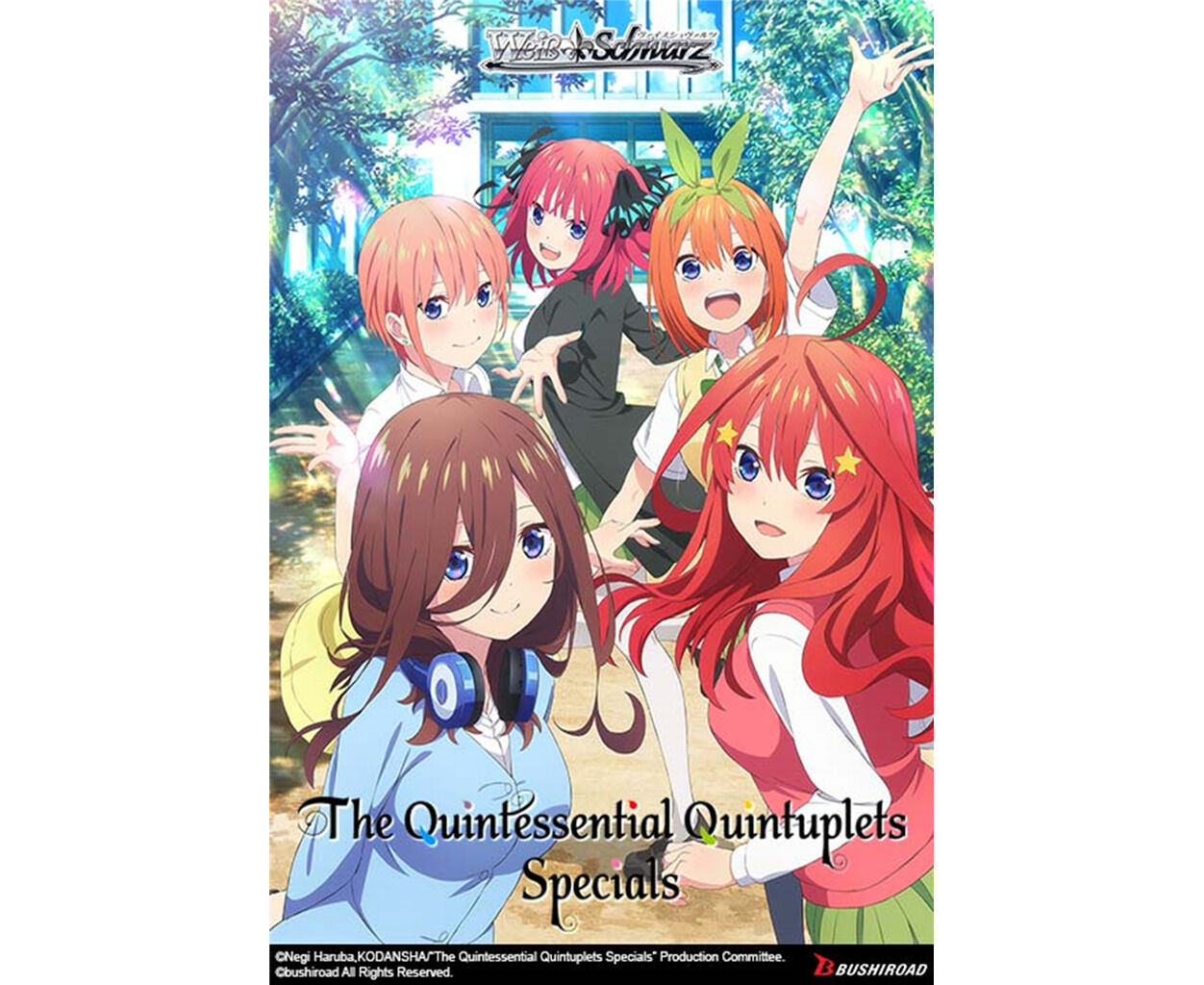 The Quintessential Quintuplets Specials Premium Booster Display (6 Packs) - Weiss Schwarz TCG - EN The Quintessential Quintuplets Specials Premium Booster Display (6 Packs) - Weiss Schwarz TCG - EN