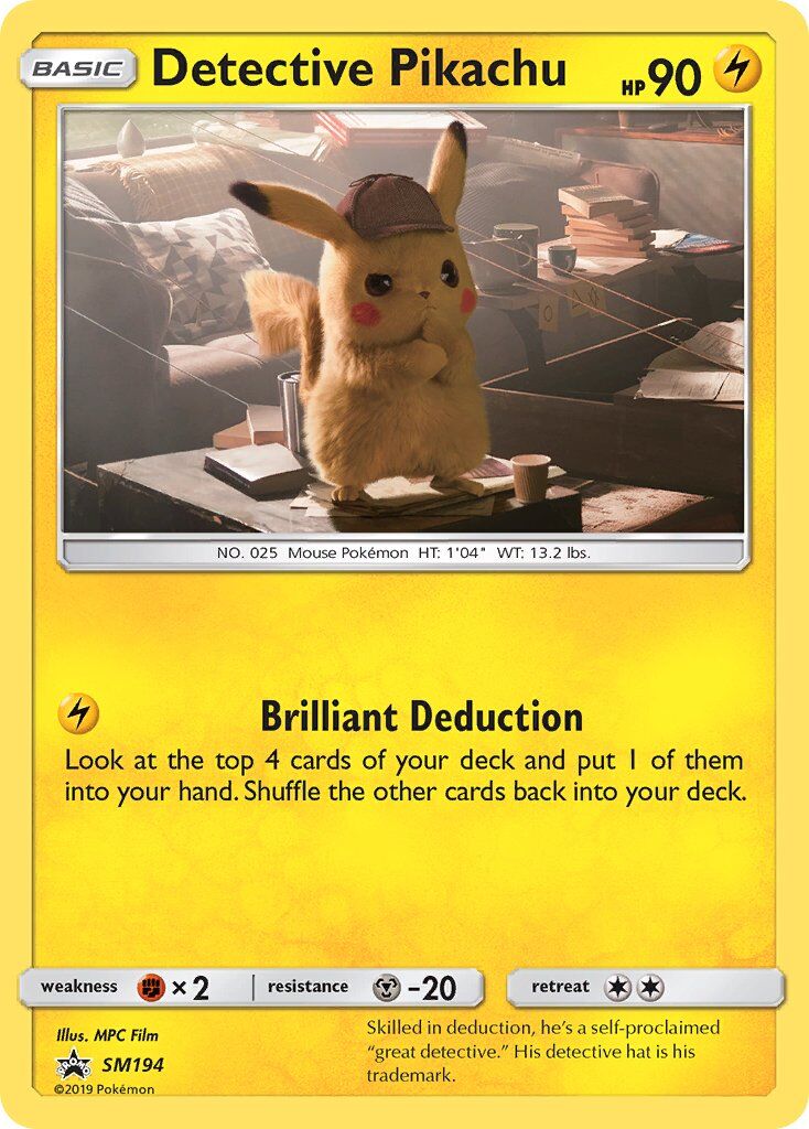 Detective Pikachu - SM194/SM194 - EN
