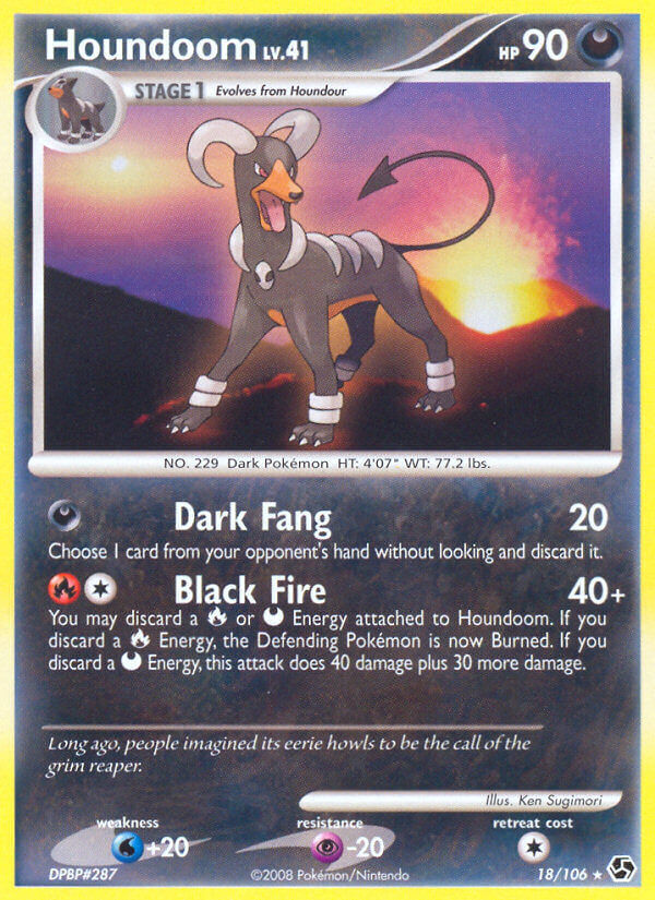 Houndoom - 18/106 - Reverse Holo - EN Houndoom - 18/106 - Reverse Holo - EN