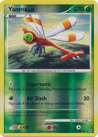 Yanma - 88/147 - Reverse Holo - EN