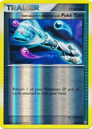 Team Galactic’s Invention G-105 Poké Turn - 118/127 - Reverse Holo - EN