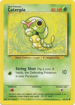 Caterpie - 45/102 - Unlimited - EN Caterpie - 45/102 - Unlimited - EN