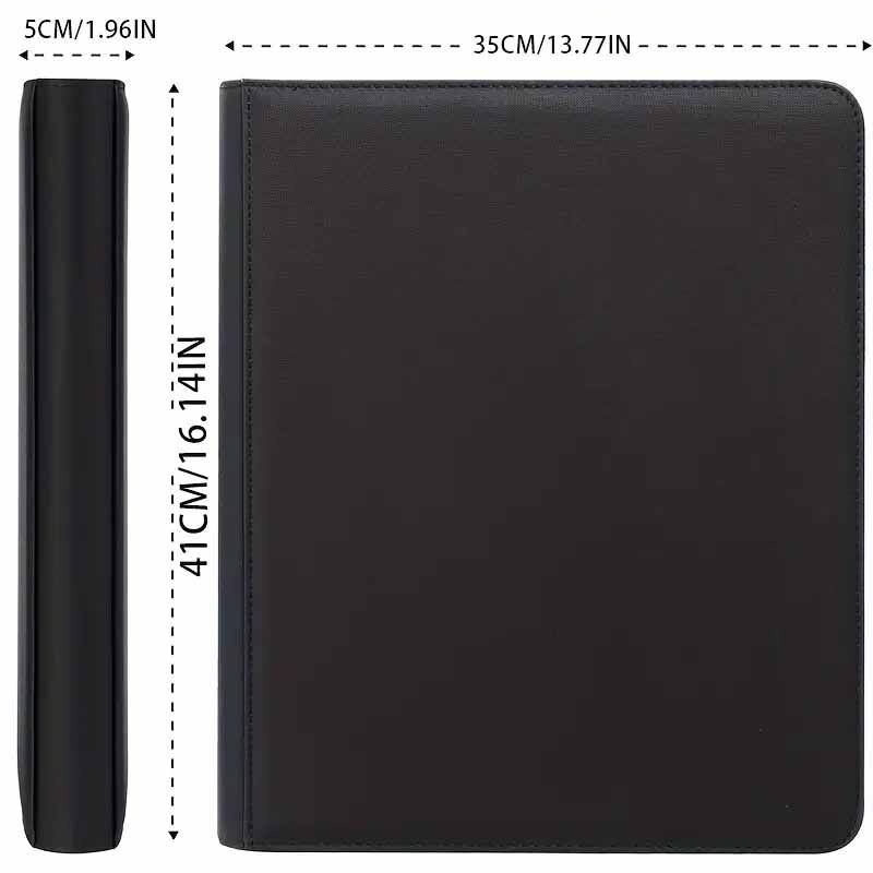 Toploader Binder Order Schwarz