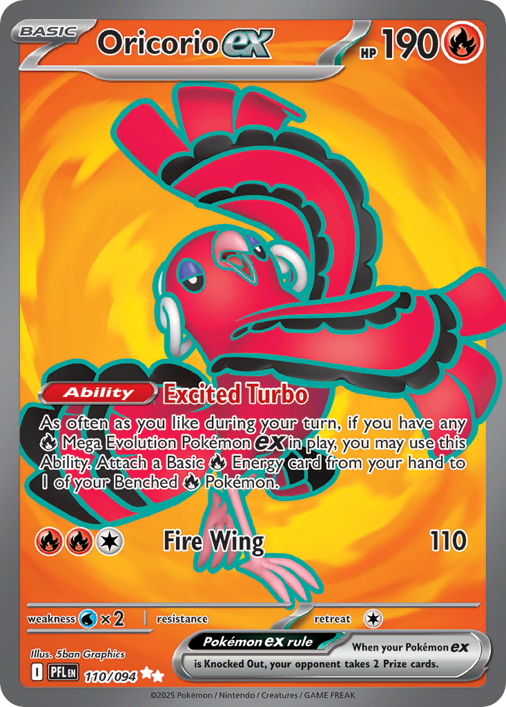 Oricorio ex - 110/094 - EN Oricorio ex - 110/094 - EN