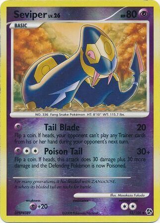 Seviper - 52/106 - Reverse Holo - EN