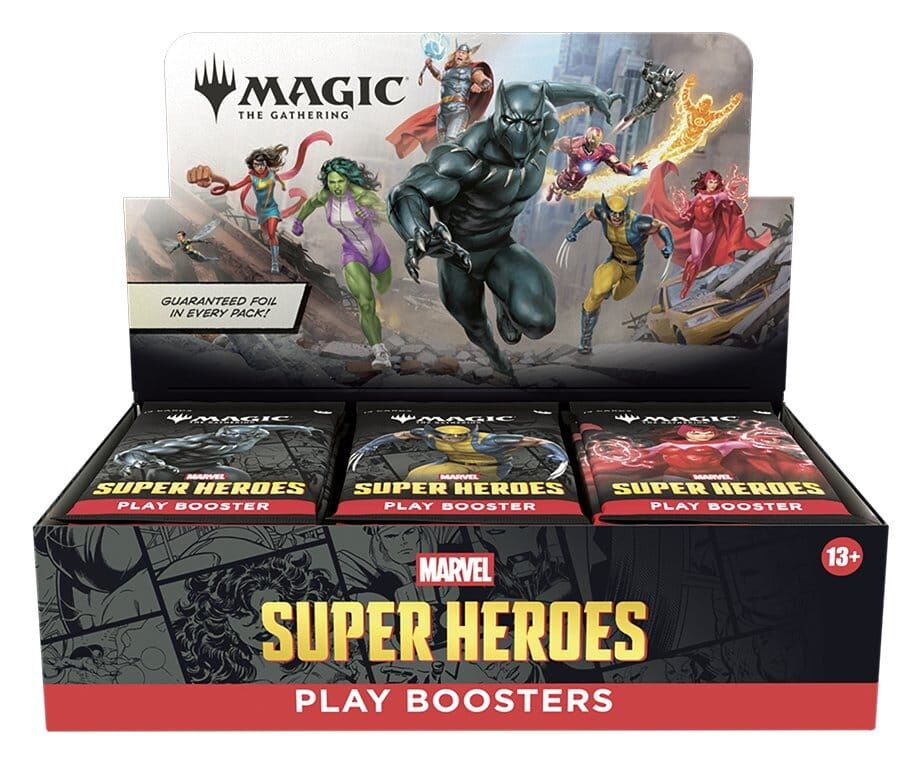 Magic the Gathering - Marvel Super Heroes Play-Booster Display (30) - EN