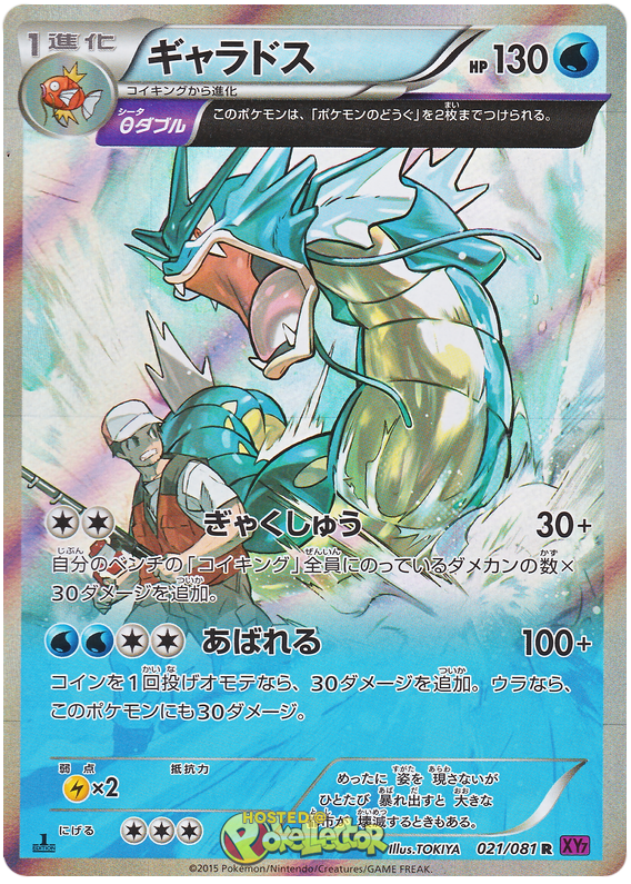 Gyarados - XY7 021/081 - JP