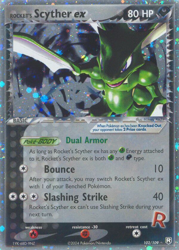 Rocket’s Scyther ex - 102/109 - EN