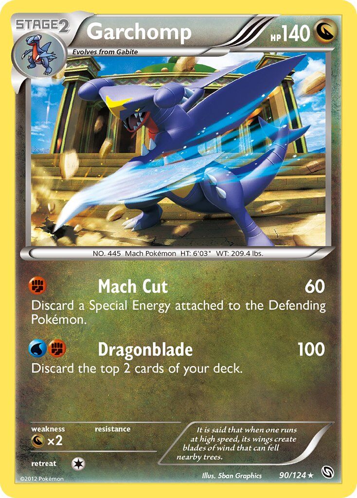 Garchomp - 90/124 - EN Garchomp - 90/124 - EN