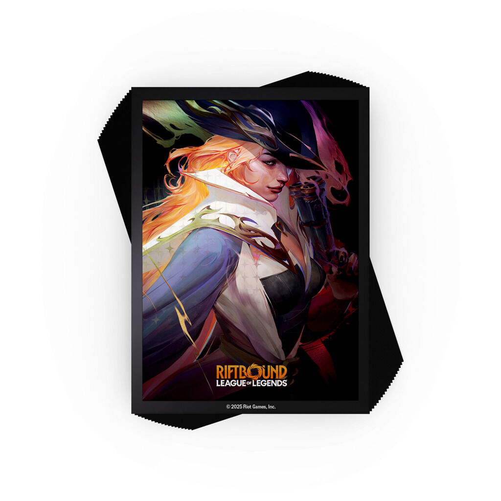 Riftbound Origins Miss Fortune Art Sleeves - League of Legends TCG - EN Riftbound Origins Miss Fortune Art Sleeves - League of Legends TCG - EN