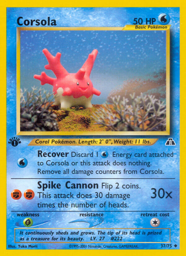 Corsola - 37/75 - Unlimited - EN