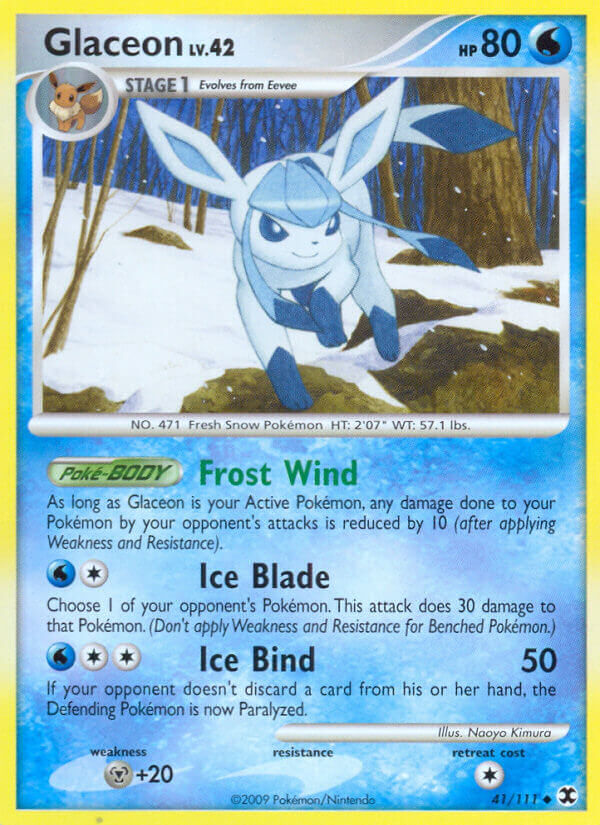 Glaceon - 41/111 - EN Glaceon - 41/111 - EN