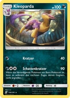Kleoparda 136/236 - Pokémon TCG