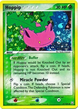Hoppip - 57/109 - Reverse Holo - EN Hoppip - 57/109 - Reverse Holo - EN