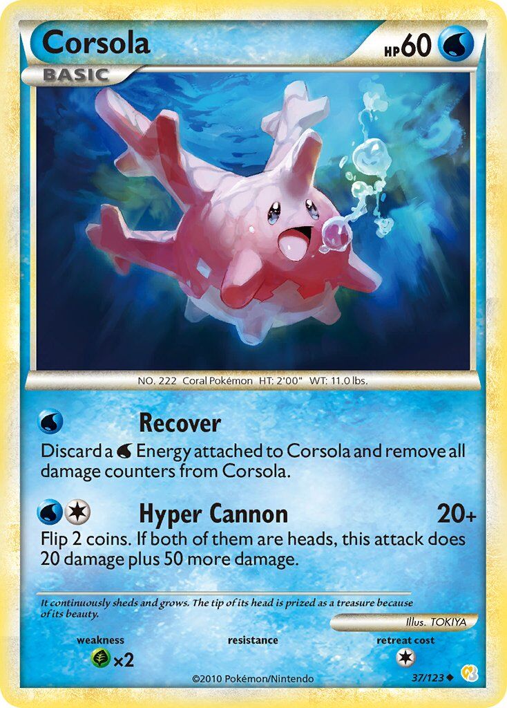 Corsola - 37/123 - EN