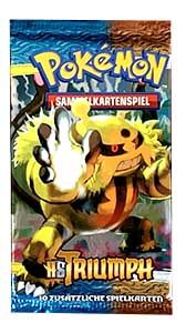 Pokémon Heartgold Soulsilver Triumph Booster - DE