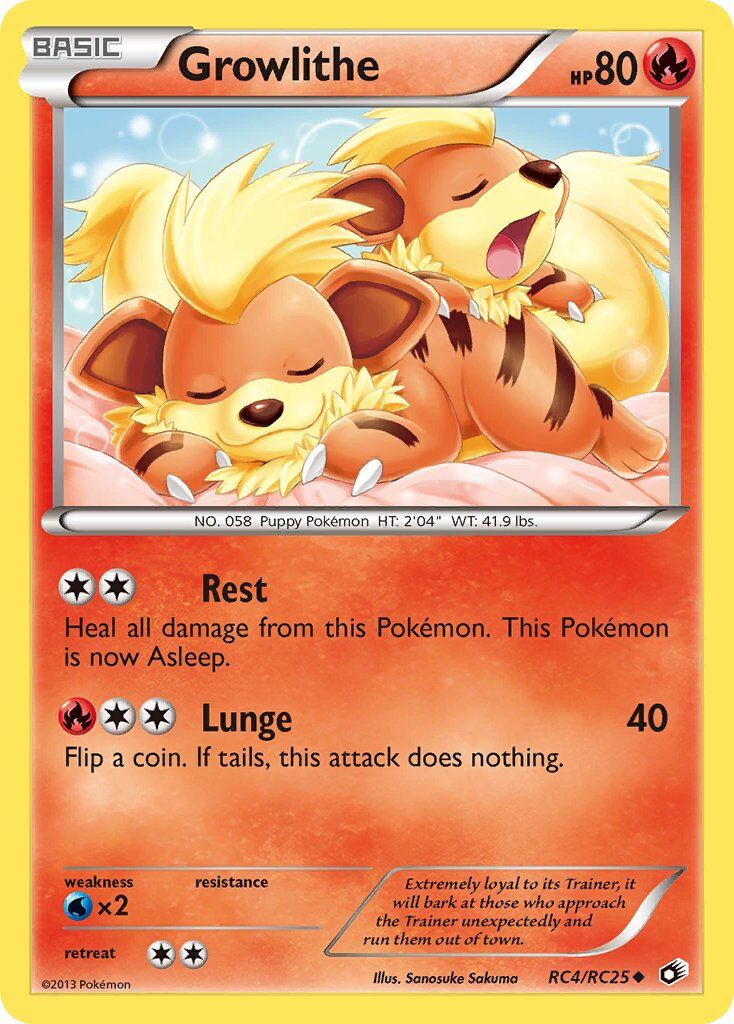 Growlithe - RC4/RC25 - EN Growlithe - RC4/RC25 - EN