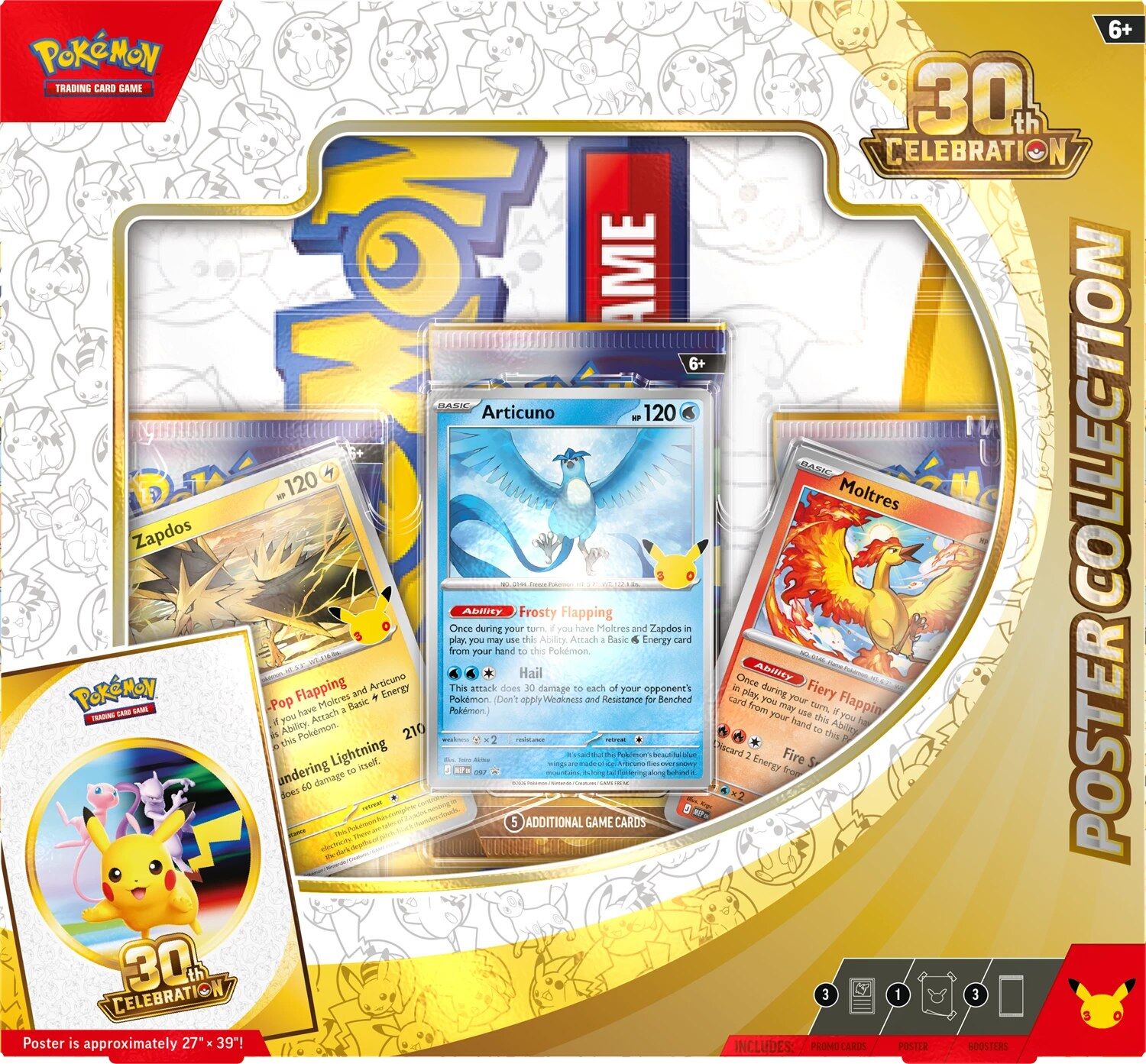 Pokémon TCG: 30th Celebration Poster Collection - EN