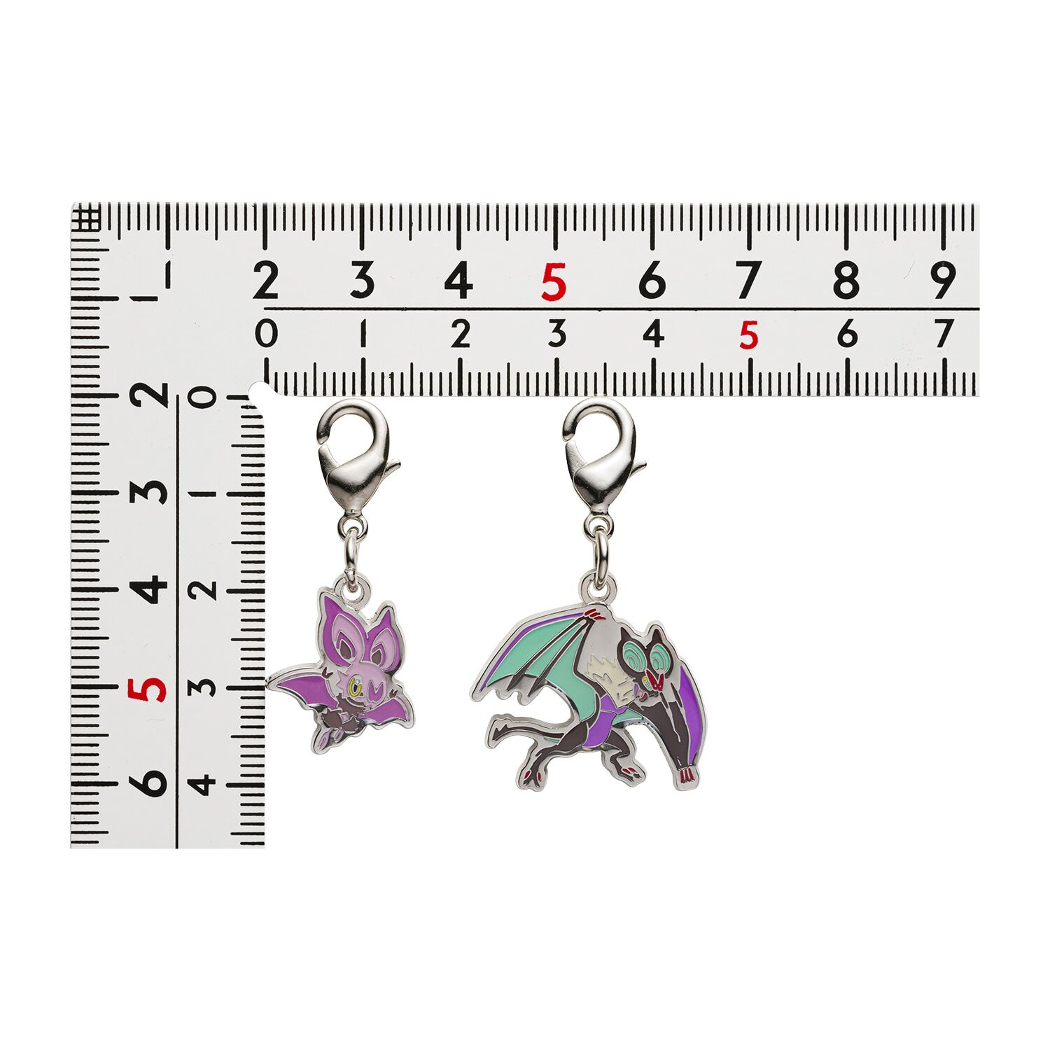 Pokemon Center - Noibat, Noivern Schlüsselanhänger - 2 Stück