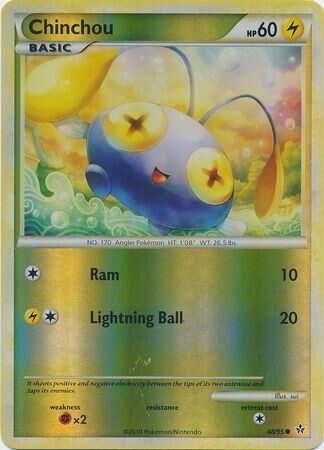 Chinchou - 48/95 - Reverse Holo - EN