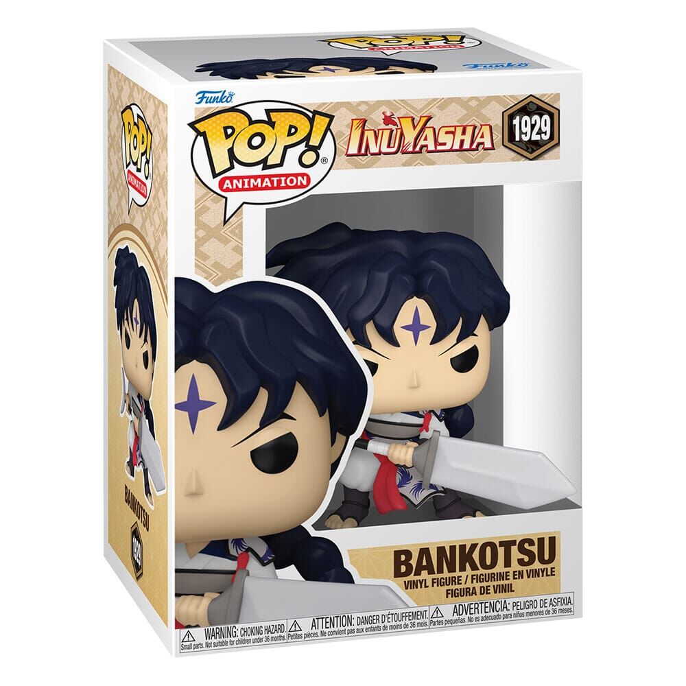 InuYasha POP! #1929 Animation Vinyl Figur Bankotsu 9 cm InuYasha POP! #1929 Animation Vinyl Figur Bankotsu 9 cm