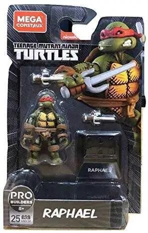 Mega Construx Teenage Mutant Ninja Turtles Heroes Raphael Mini Figure
