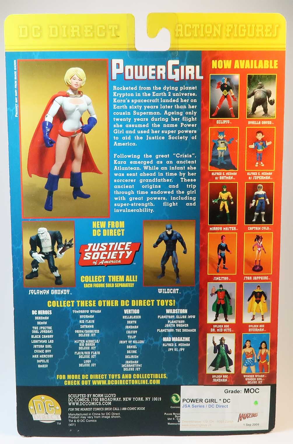 Power Girl JSA Actionfigur DC