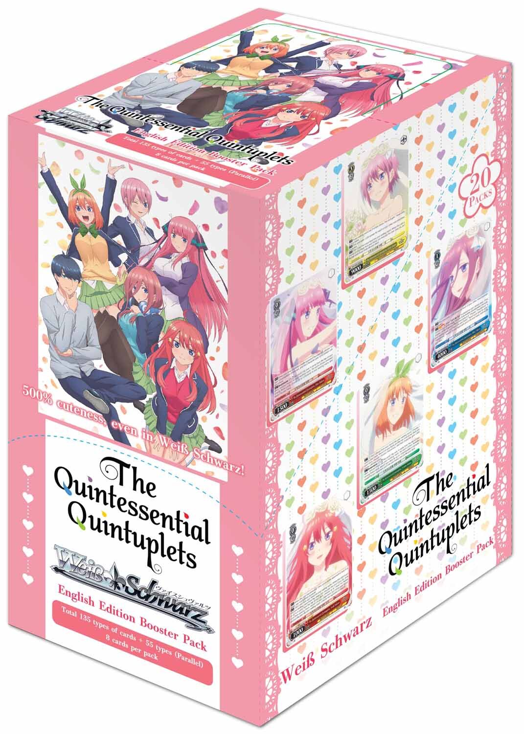 The Quintessential Quintuplets Booster Display - Weiss Schwarz TCG - JP
