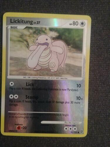 Lickitung - 91/132 - Reverse Holo - EN
