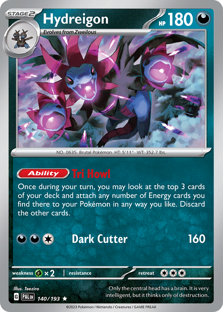 Hydreigon - 140/193 - EN Hydreigon - 140/193 - EN