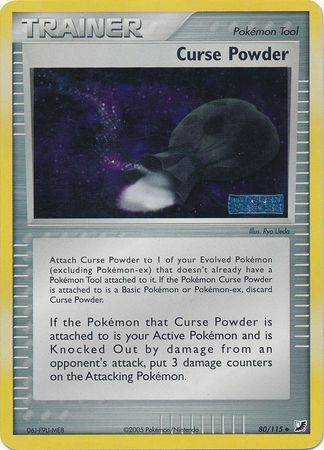 Curse Powder - 80/115 - Reverse Holo - EN