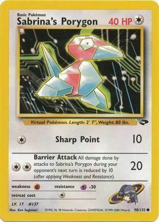 Sabrina’s Porygon - 98/132 - Unlimited - EN