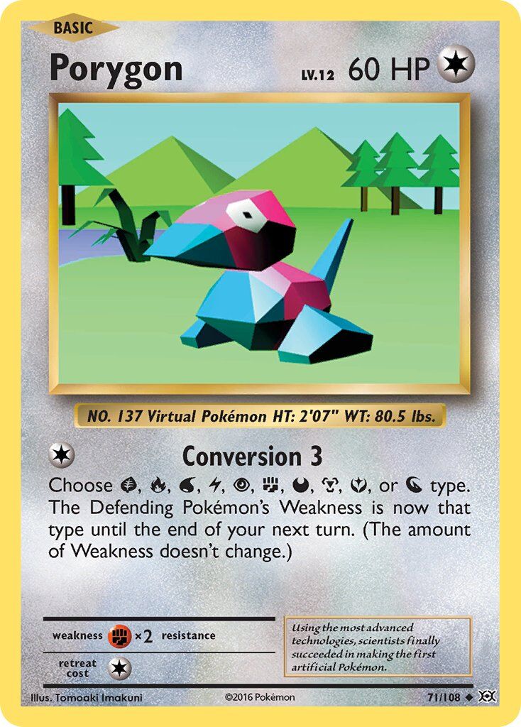 Porygon - 71/108 - EN Porygon - 71/108 - EN