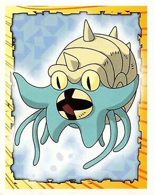 Omastar - 139 - Merlin Sticker Series 1 Omastar - 139 - Merlin Sticker Series 1