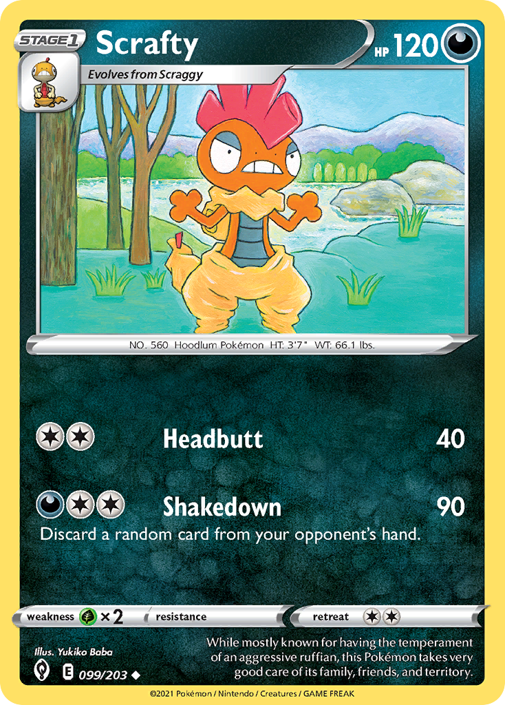 Scrafty - 099/203 - EN Scrafty - 099/203 - EN