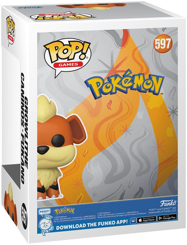 Pokémon Growlithe Funko POP 597