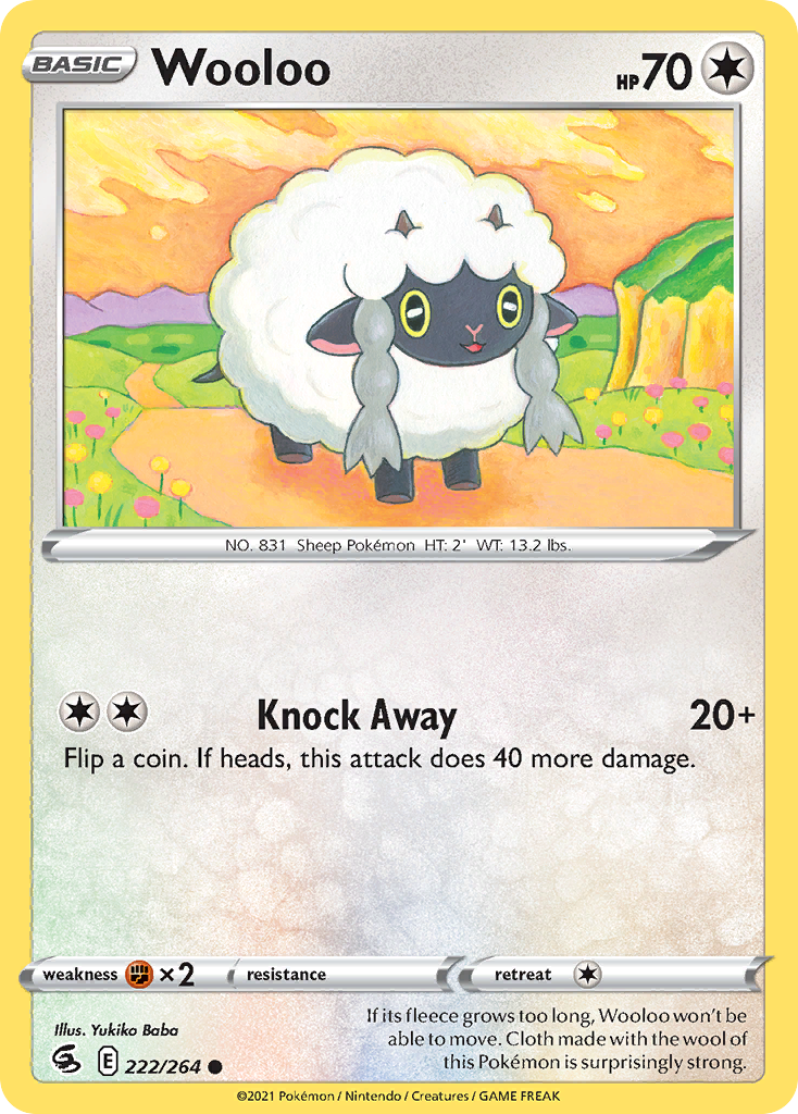Wooloo - 222/264 - EN Wooloo - 222/264 - EN