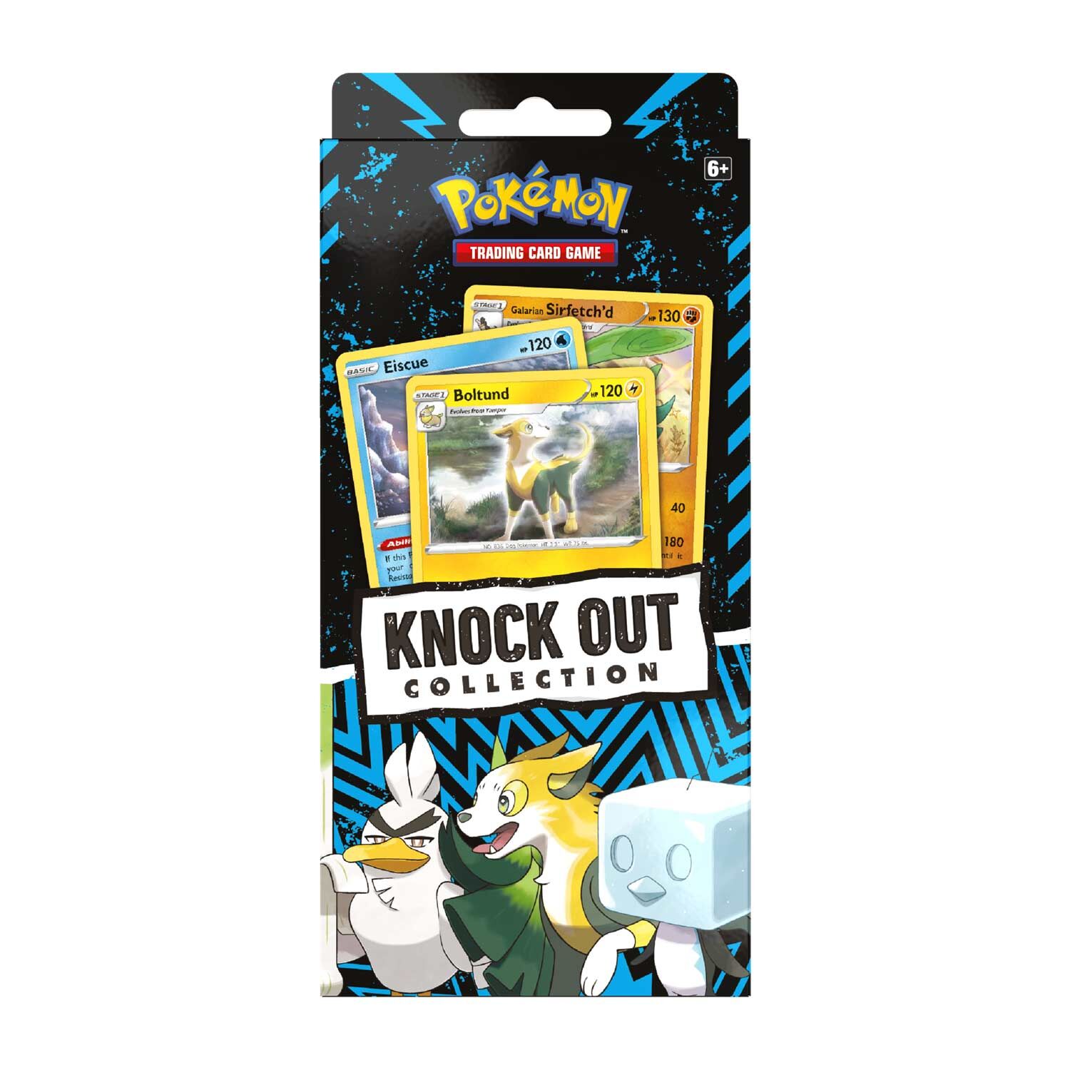 Pokémon Sword & Shield Knock Out Collection (Boltund, Eiscue & Galarian Sirfetch'd) - EN