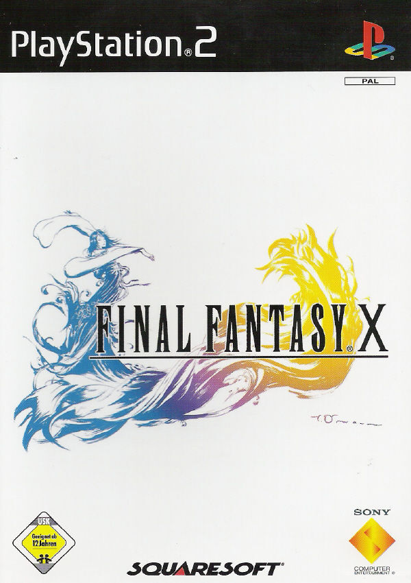 Final Fantasy X + Bonus DVD - PS2 Final Fantasy X + Bonus DVD - PS2