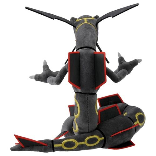 Pokémon Rayquaza Schwarz Fluffy Plush - 37 cm